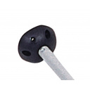 Noga stołu 70 cm z uchwytem stalowa - Fawo