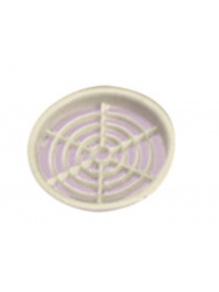 Kratka wentylacyjna okrągła 60 mm biała - Fawo