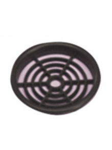 Kratka wentylacyjna okrągła 60 mm brązowa - Fawo