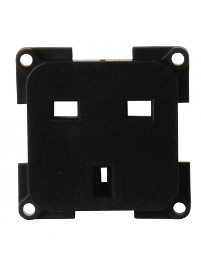 Gniazdo elektryczne UK 250 V / 13 A czarne - Fawo
