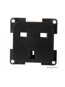 Gniazdo elektryczne UK 250 V / 13 A szary łupek - Fawo