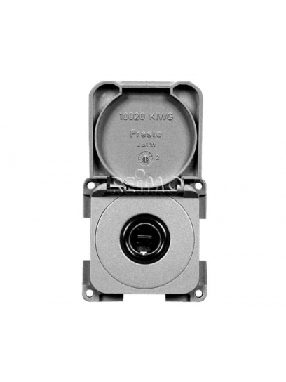 Gniazdo 12 V do zabudowy z pokrywą - Fawo