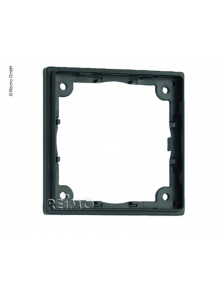 Ramka dystansowa płaska 1-krotna czarna - Fawo