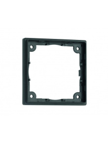 Ramka dystansowa wysoka 12 mm 1-krotna czarny połysk - Fawo