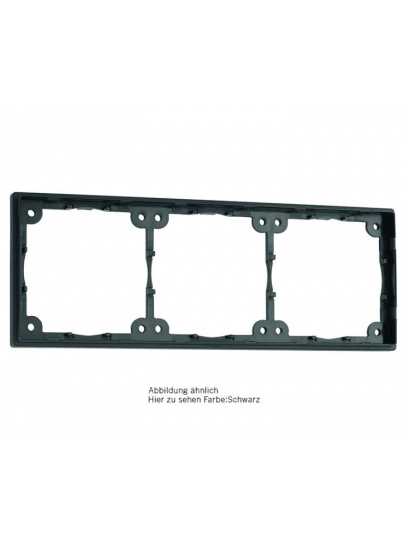 Ramka dystansowa wysoka 12 mm 1-krotna łupek szary - Fawo