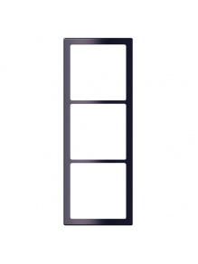 Ramka maskująca 3-krotna system 20000 czarny połysk - Fawo