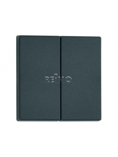 Klawisz podwójny do przełącznika System 20.000 szary łupek - Fawo