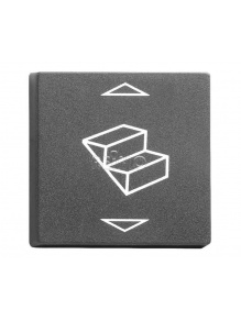 Klawisz pojedynczy do przełącznika System 20.000 szary łupek - Fawo