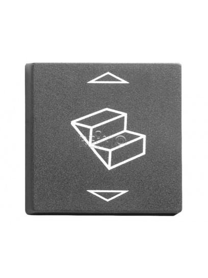 Klawisz pojedynczy do przełącznika System 20.000 szary łupek - Fawo