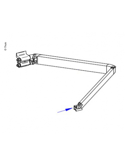 Zatrzymanie sprężyny ramienia do markiz Thule 5102, lewe+prawe - Thule