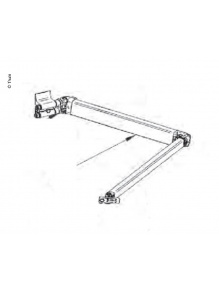 Ramię sprężynowe lewe kompletne do markizy Omnistor 5200 wysięg 2,60 m - Thule