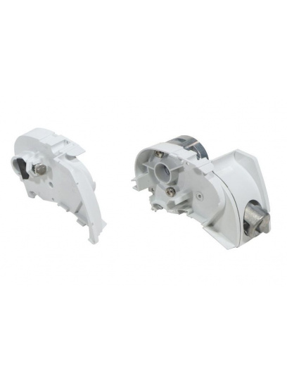 Mechanizm korbowy + zaślepka wewnętrzna markizy Omnistor 6300 White lewa + prawa - Thule