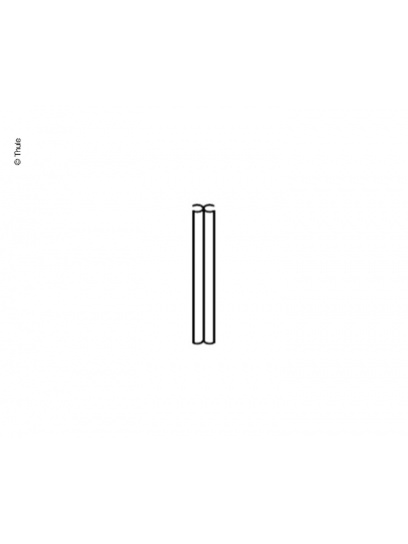 Profil łączący szary 1,00 m do markiz G1/G2 & Panorama - Thule