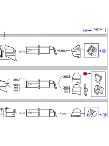 Końcówka zacisku rozpórki z wkładką SR S6 - Thule