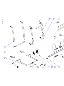 Listwy dolne antywibracyjne Sport G2 2 szt. - Thule