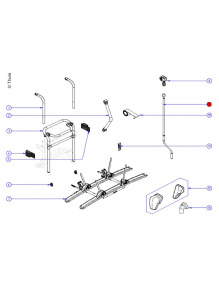 Korbka ręczna podnośnika 70 cm - Thule