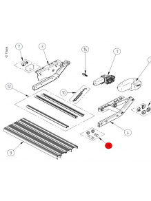 Zestaw naprawczy nitów do stopnia Step V10 - Thule