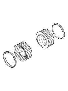 Wentylator odśrodkowy AC z korbą do przodu klimatyzacji Saphir Comfort RC 146 mm - Truma