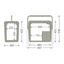 Przenośna lodówka kompresorowa CFF18 12/230 V - Dometic
