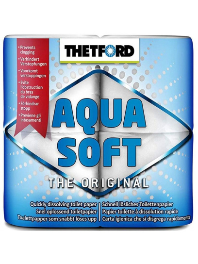OUTLET - Papier toaletowy Aqua Soft 4 szt./opakowanie - Thetford
