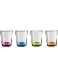 OUTLET - Szklanki Set Multiglass Color 300 ml 4 szt. - Brunner
