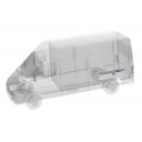 Zbiornik, pojemnik na wodę czystą Ducato/Boxer/Jumper/Sprinter/Transit/Master Tank 112 l lewy - Aplast
