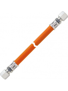 Wąż gazowy plastikowy 1/4 LH-UEM x 1/4 LH-UEM PS 10 bar 80 cm - Gok