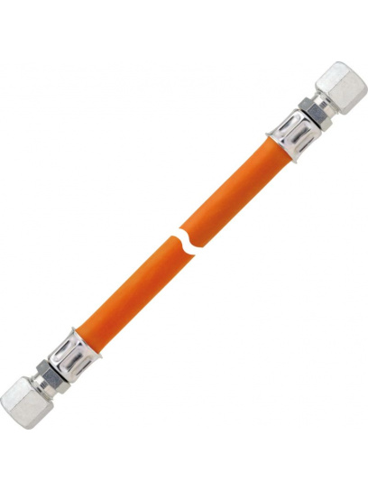 Wąż gazowy plastikowy 1/4 LH-UEM x 1/4 LH-UEM PS 10 bar 80 cm - Gok
