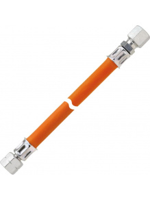 Wąż gazowy gumowy 1/4 LH-UEM x RVS 10 PS 10 bar 40 cm - Gok