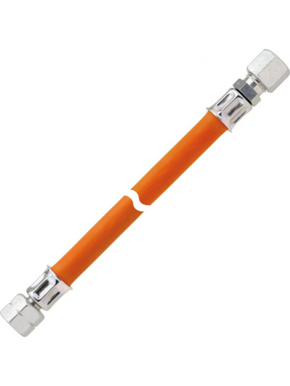 Wąż gazowy gumowy 1/4 LH-UEM x RVS 10 PS 10 bar 80 cm - Gok