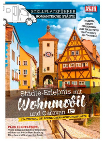 Książka przewodnik kempingowy "Romantische Stadte" jęz. niemiecki