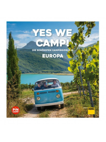 Książka przewodnik kempingowy "Campingziele" Europa jęz. niemiecki