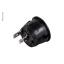 Przełącznik wbudowany jednobiegunowy  ON/OFF 12 V