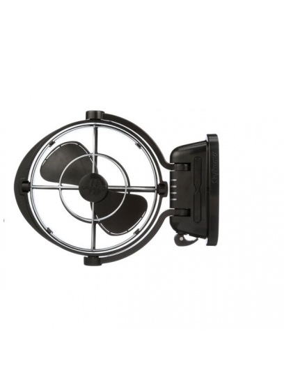 Wentylator kabinowy Sirocco 12/24V, czarny – Seekr