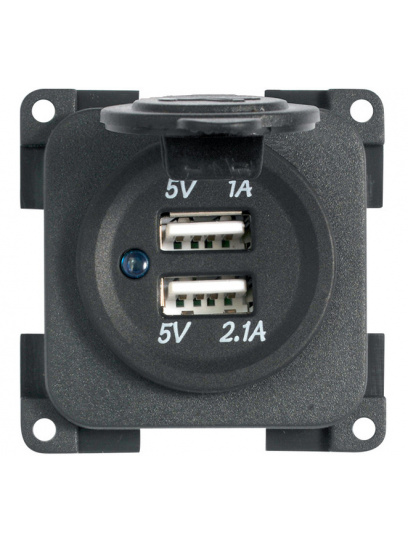 Podwójne gniazdo USB 5V - CBE