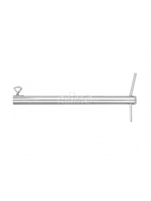 Podpora dachowa Ø25 mm 265 cm aluminiowa ze szpilą - Umefa
