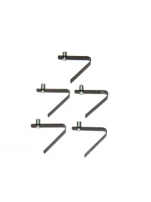 Napinacz plastikowy do linek 3-otworowy biały - Umefa