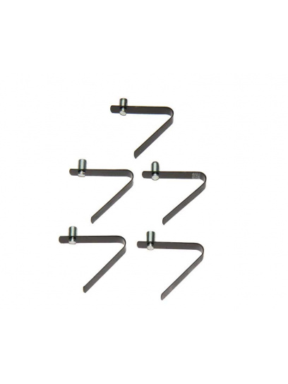 Napinacz plastikowy do linek 3-otworowy biały - Umefa