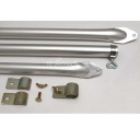 Drążek werandowy aluminiowy 28/25 mm 170-260 cm - Umefa