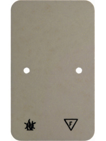 Płyta podstawy pod gniazdo podwójne