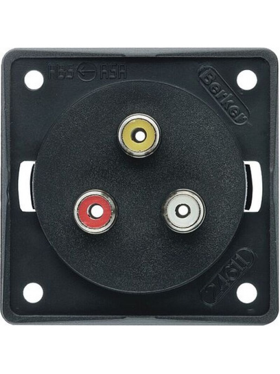 Potrójne gniazdo Cinch (RCA)