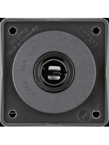 Gniazdo samochodowe 12 V Integro antracyt - Berker
