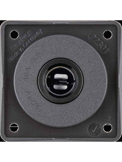 Gniazdo samochodowe 12 V Integro antracyt - Berker
