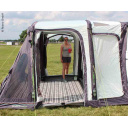 Dmuchany przedsionek do busa Movelite 2, 310×360 cm, wys. 180–220 lub 220–255 cm, 6000 mm, kedr 5/7 mm, grafit/kość słoniowa – Outdoor Revolution