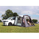 Dmuchany przedsionek do busa Movelite 2, 310×360 cm, wys. 180–220 lub 220–255 cm, 6000 mm, kedr 5/7 mm, grafit/kość słoniowa – Outdoor Revolution