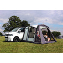 Dmuchany przedsionek do busa Movelite 2, 310×360 cm, wys. 180–220 lub 220–255 cm, 6000 mm, kedr 5/7 mm, grafit/kość słoniowa – Outdoor Revolution