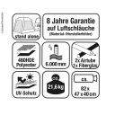 Namiot tylny do busa Movelite 1 Tail, 250×300 cm, śluza 140 cm, 6000 mm, 82×47×40 cm, 21,6 kg, antracyt/kość słoniowa – Outdoor Revolution