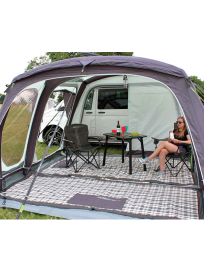 Dywan Snug Rug do przedsionka Movelite 3, 320×148 cm, szary – Outdoor Revolution