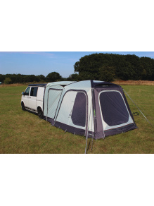 Tylny przedsionek do busa Movelite Tail, 250×400×205 cm, wys. 180–240 cm, 4000 mm, 250HD ripstop, 18,2 kg, grafit/kość słoniowa – Outdoor Revolution