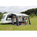 Przedsionek do kampera Sportlite Air 320L, wys. 250–265 cm, listwa 342 cm, podwójny kedr 4/6 mm, 280HDE, 4000 mm, czas 10–20 min, szary – Outdoor Revolution